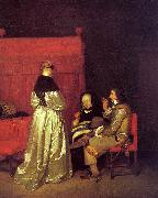 Gerard Ter Borch Paternal Advice oil painting picture wholesale